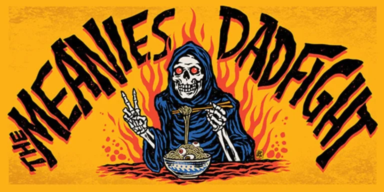 The Meanies X DAD FIGHT split 7" tour - VINNIES DIVE (AA with guardian) with Jollee and Da Manager