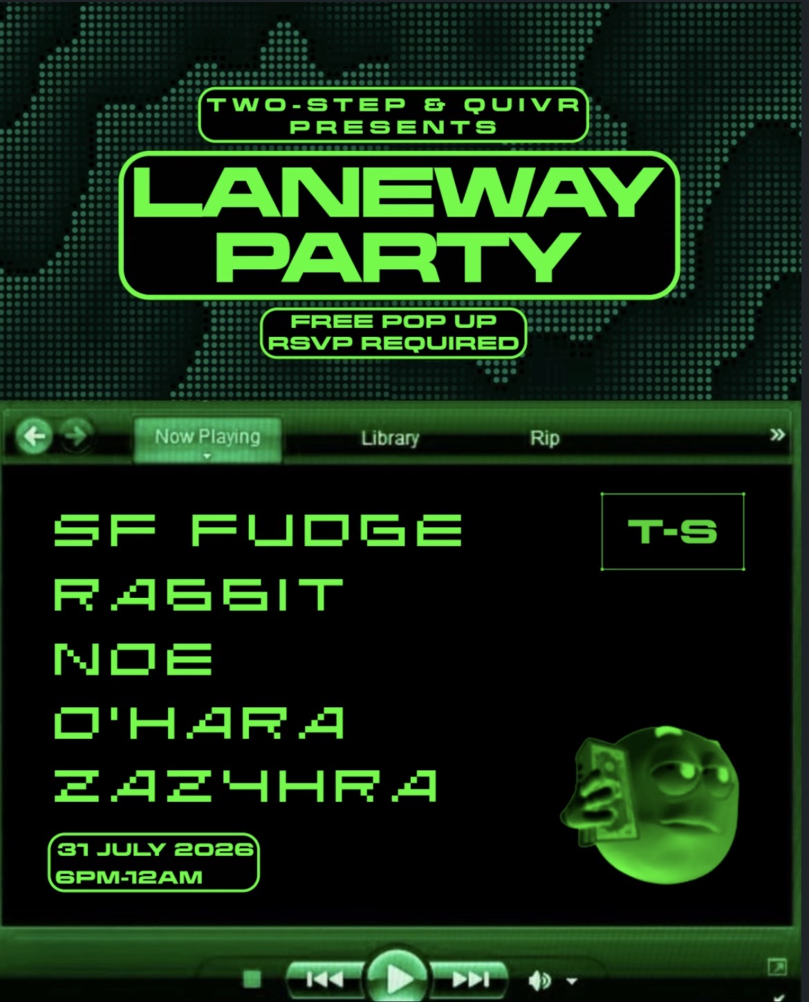 Two-Step x Quivr Laneway Party (SOLD OUT)