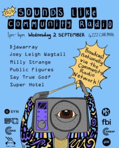 Sounds Like Community Radio (Free Entry)