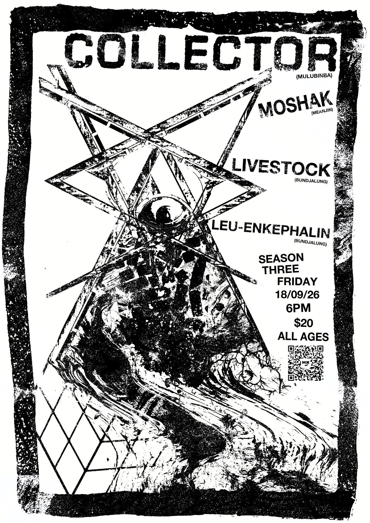 Collector, Moshak, Livestock, and Leu-Enkephalin
