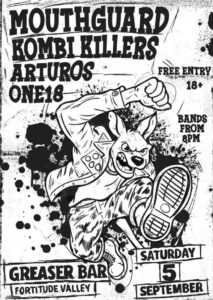 Mouthguard, Kombi Killers, Arturos and One18 (Free)