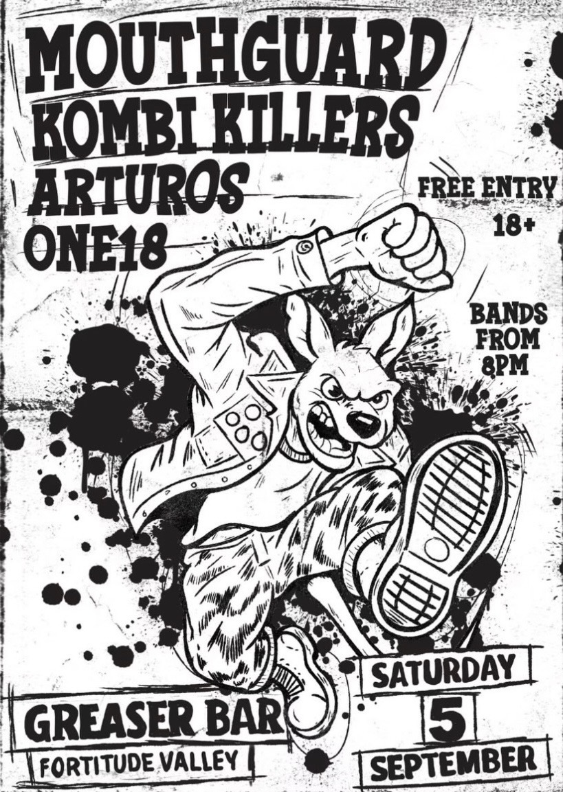 Mouthguard, Kombi Killers, Arturos and One18 (Free)