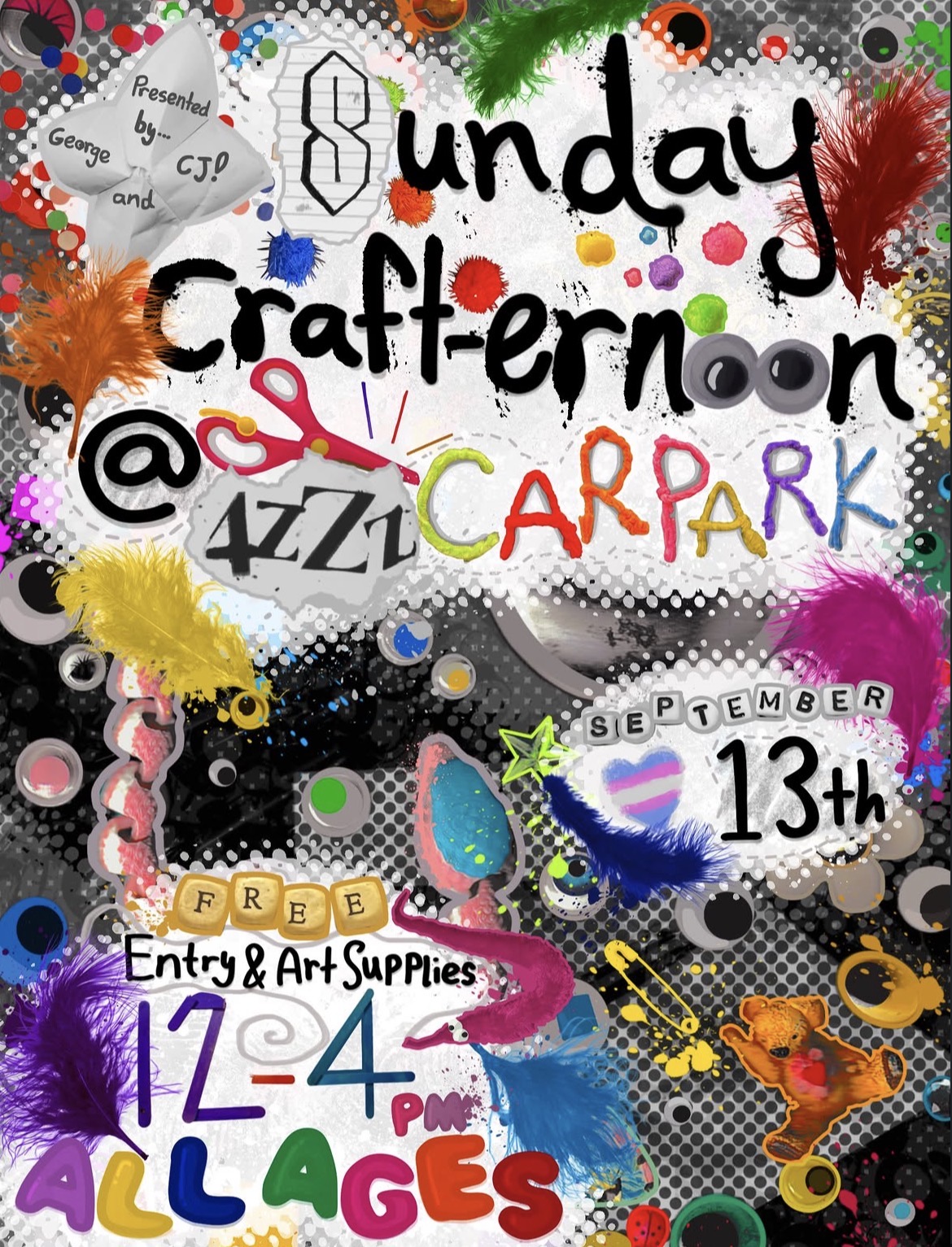 Sunday Craft-ernoon at 4zzz car park (Free)