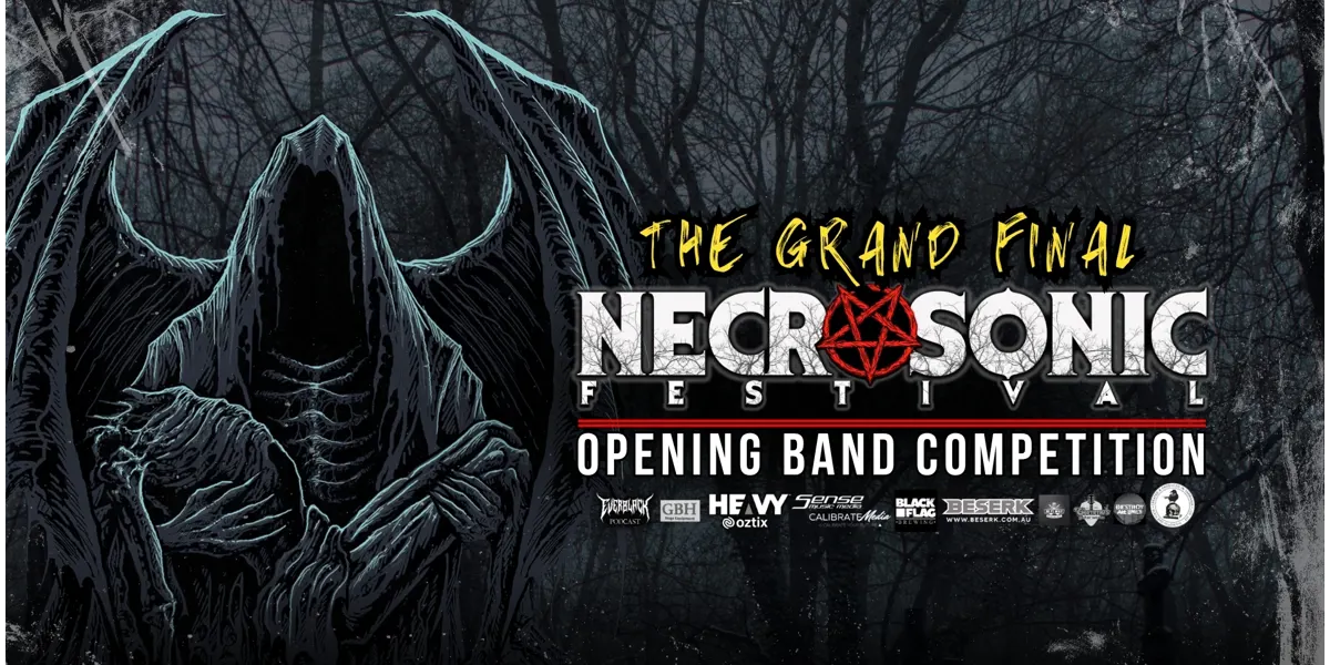 Necrosonic Festival Necrosonic - Battle of the Bands - GRAND FINAL Deathorde, Burn The Kingdom, Warpseer, Errorhead