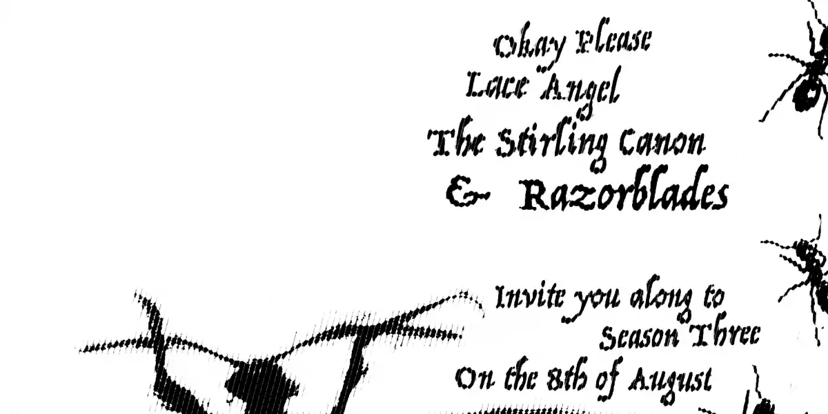RAZORBLADES, THE STIRLING CANON, LACE ANGEL and OKAY PLEASE live @SEASON THREE