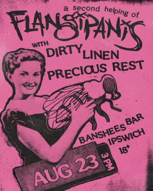 Flangipanis with Dirty Linen and Precious Rest (Sold Out)