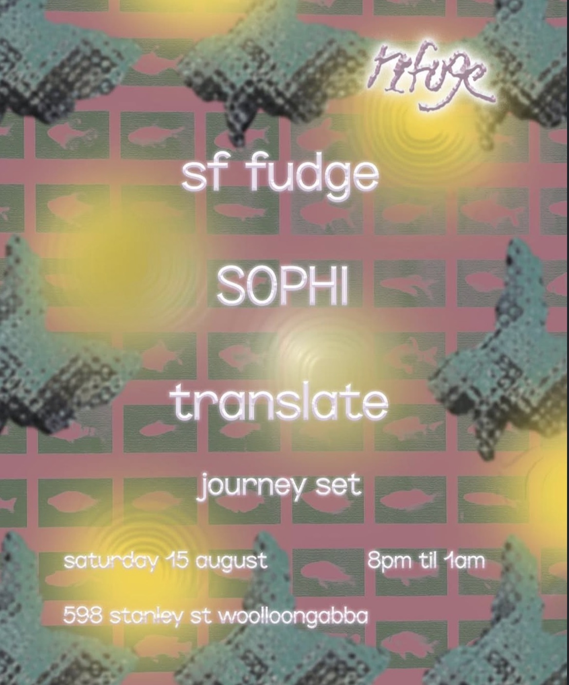 refuge presents: sf fudge, sophi, translate, and journey set