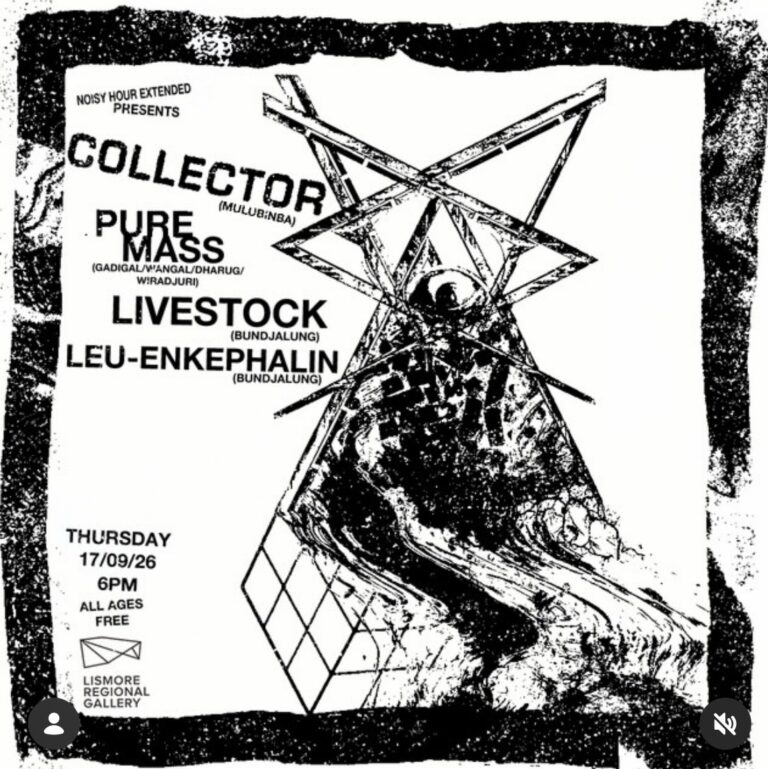 NOISY HOUR EXTENDED  PRESENTS : COLLECTOR, PURE MASS,  LIVESTOCK, LEU-ENKEPHALIN (FREE ENTRY)  