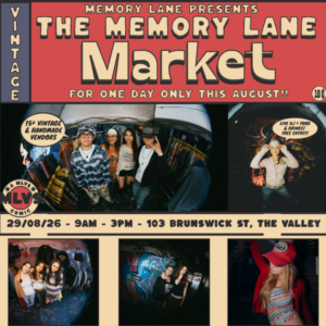 The Memory Lane Markets (FREE ENTRY)