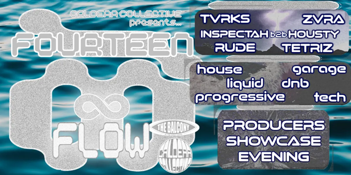 Caldera Collective Presents AUDIO ARTISTRY VOL II INFINITE FLOW TVRKS - ZVRA - INSPECTAH / HOUSTY - RUDE - TETRIZ