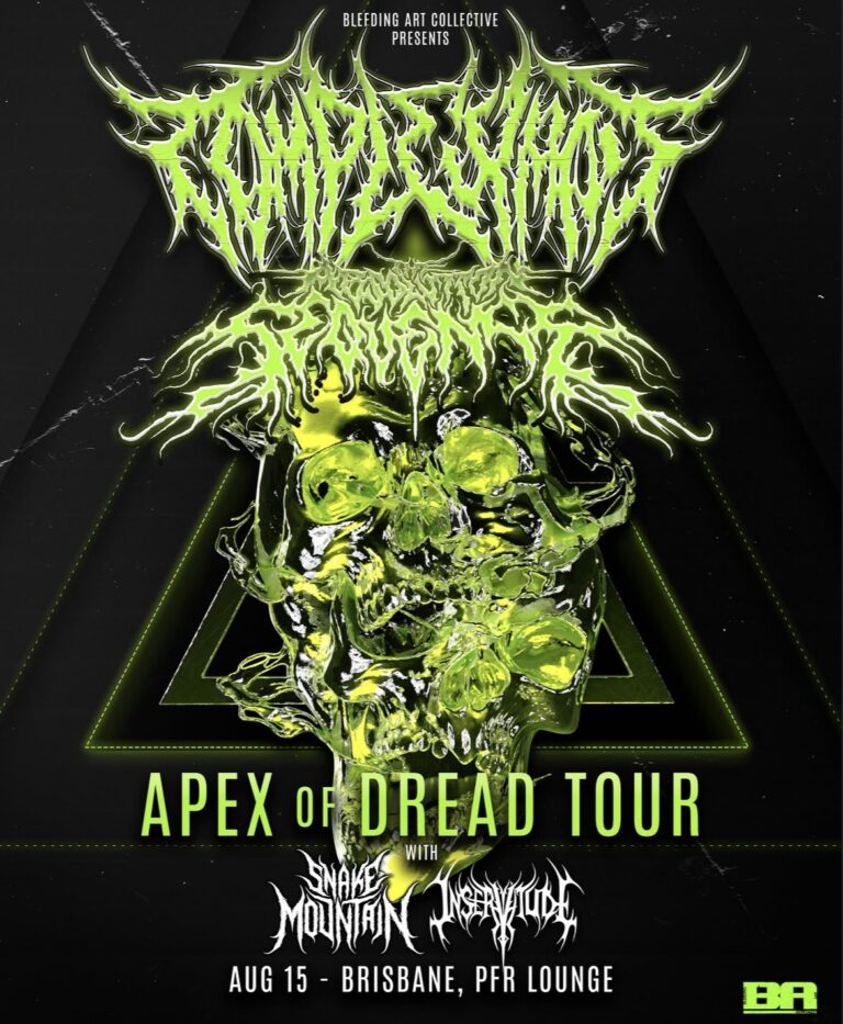 Bleeding Art Collective "Apex of Dread Australian Tour" co-headline tour, featuring Complexant and The Absolution Sequence
