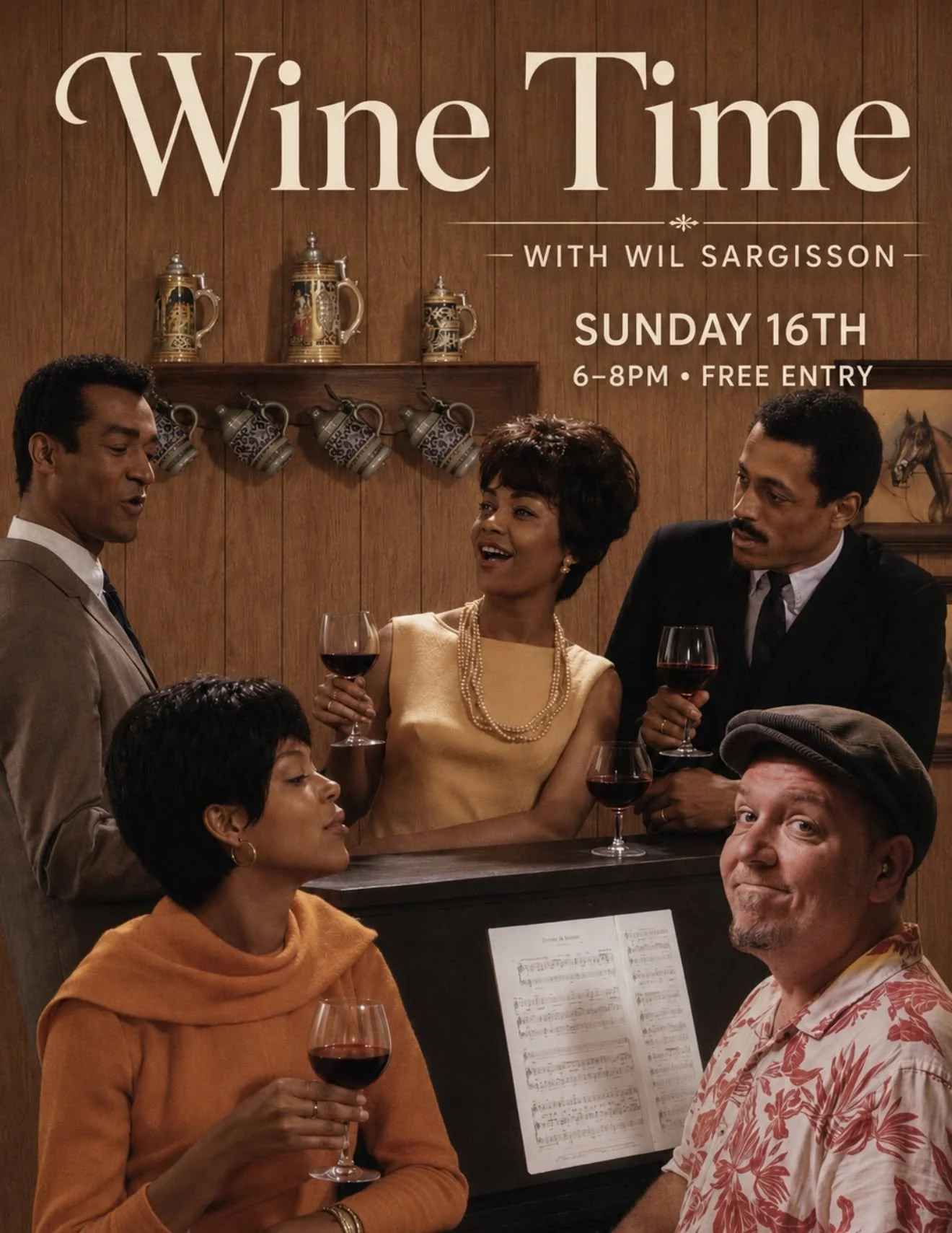 WINE TIME WITH WIL SARGISSON (FREE)