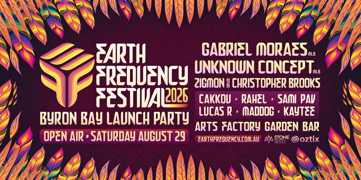 Earth Frequency Festival & Stone Seed Music Earth Frequency Launch Party Byron Bay