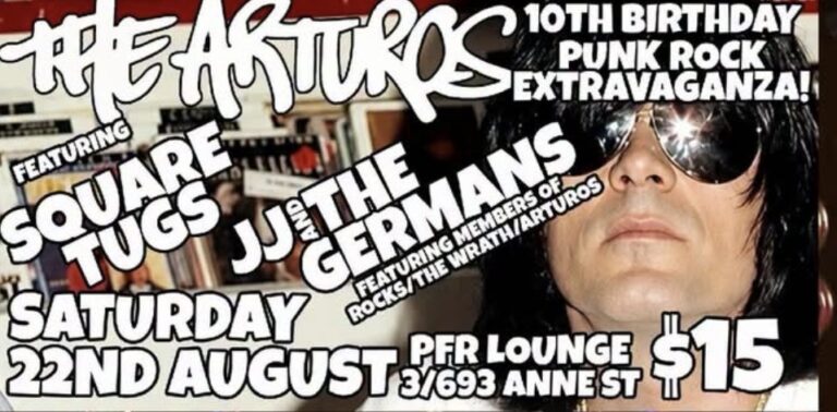 The Arturos, Square Tugs, JJ & The Germans 