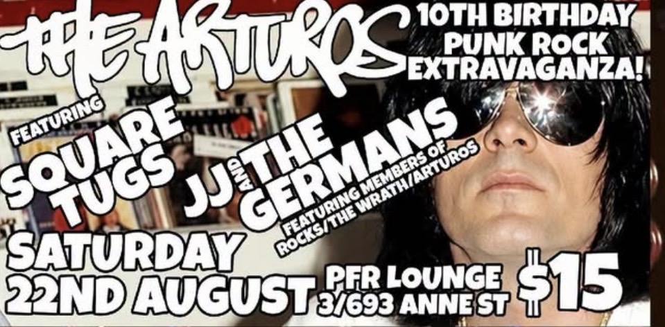 The Arturos, Square Tugs, JJ & The Germans 