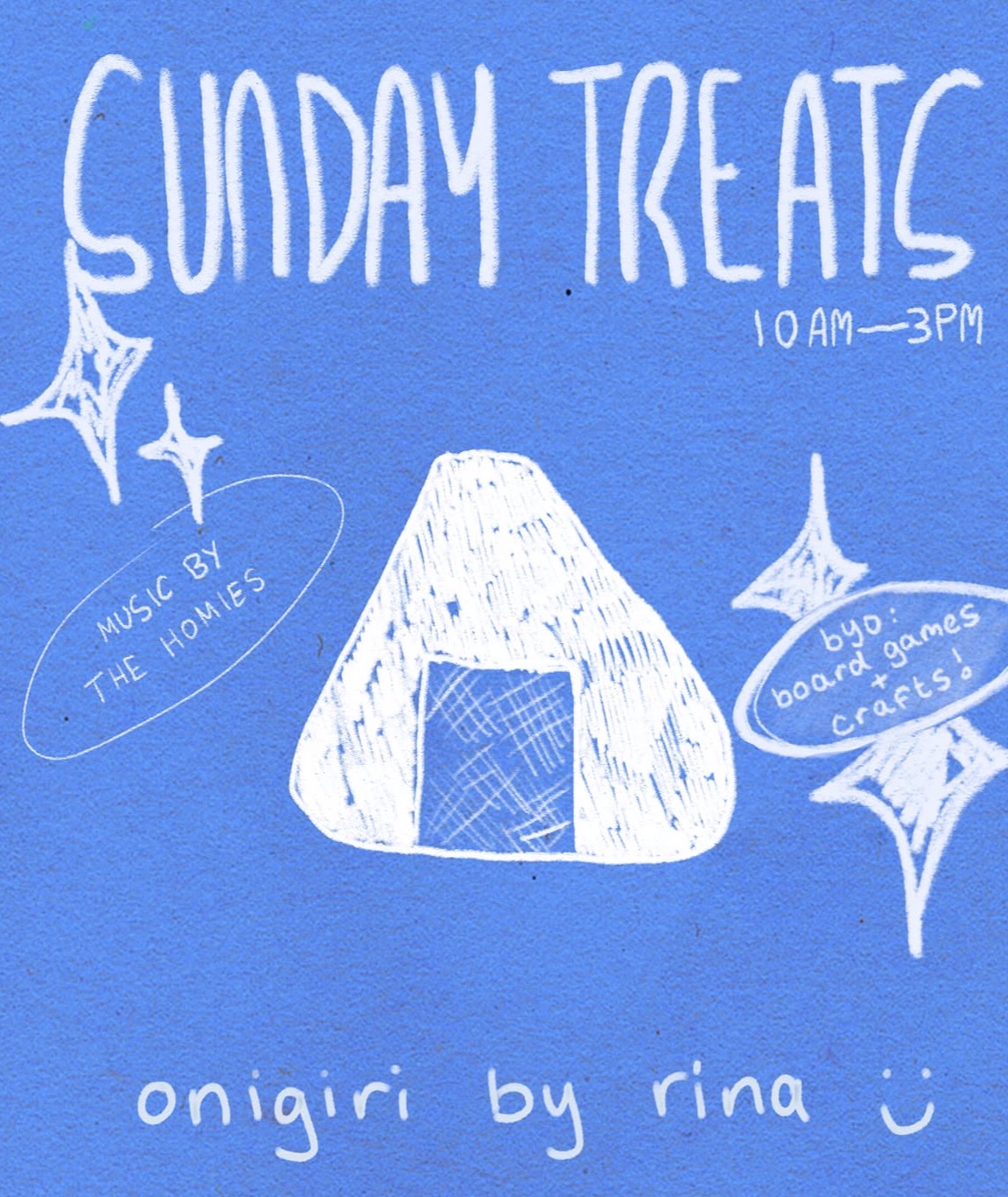 Sunday Treats: Onigiri by Rina and Music by the Homies (Free)