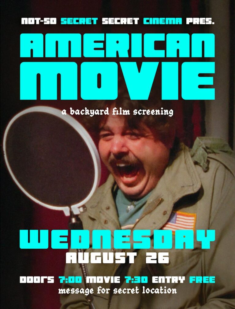 Backyard Cult Screening: American Movie (Free)