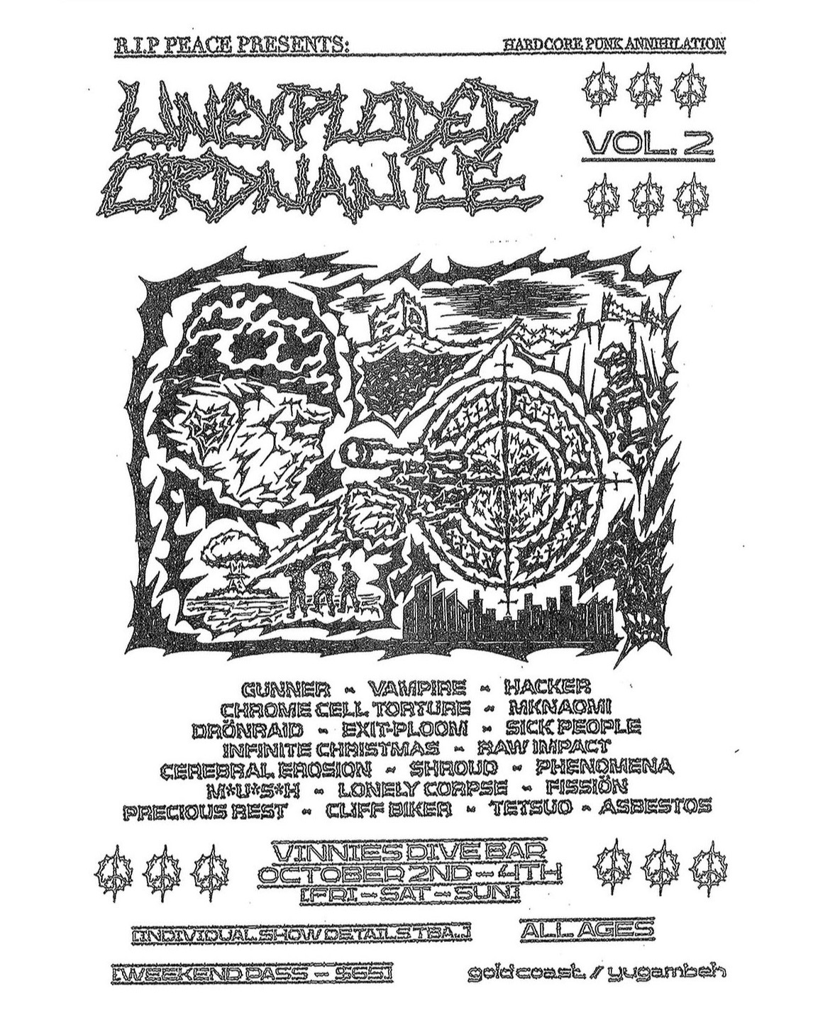R.I.P Peace presents: Unexploded Ordnance Vol. 2