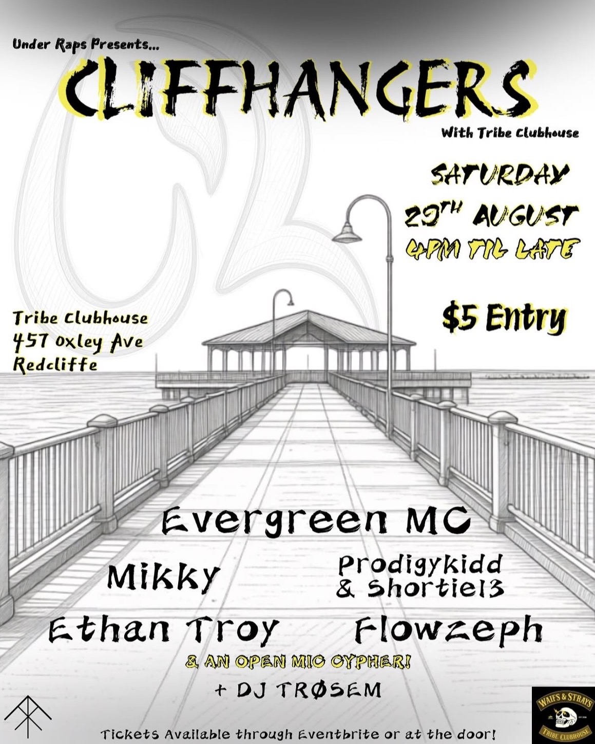 CLIFFHANGERS FT. Ethan Troy, ProdigyKidd & Shortie13, Flowzeph, Mikky, Evergreen MC and DJ TRØSEM!