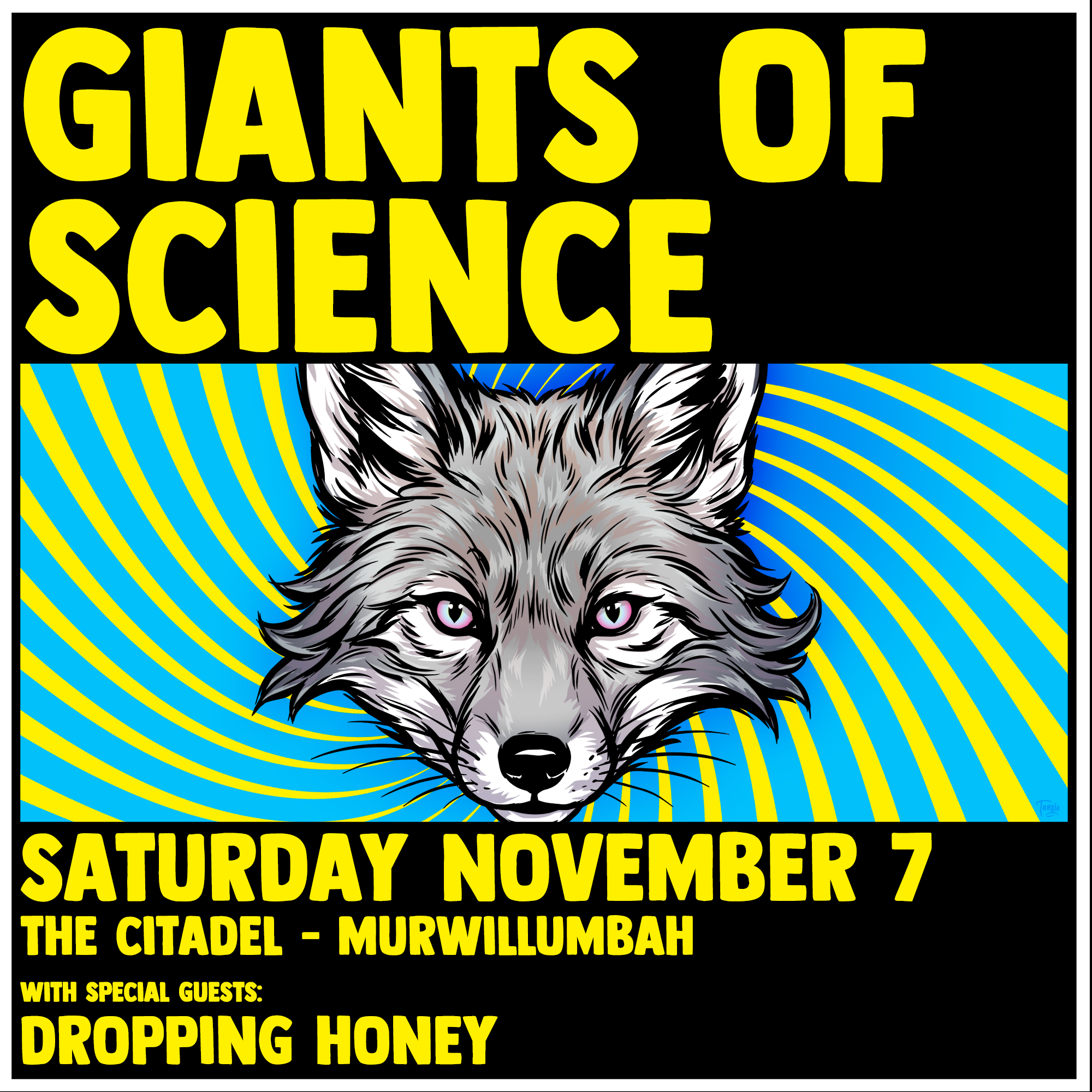 Giants of Science, Dropping Honey, Silver Orbs, Mudslide Al