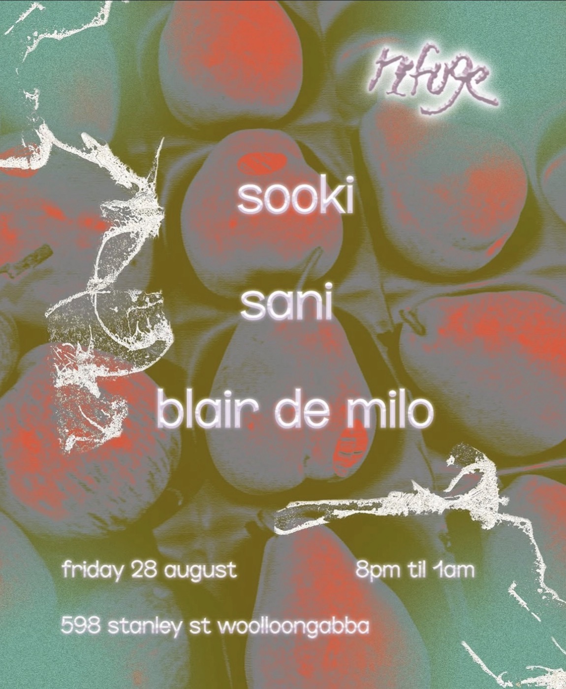 refuge presents: sooki, sani and blair de milo