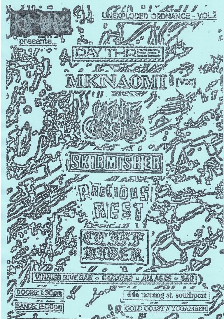 R.I.P. Peace presents: Unexploded Ordnance Vol. 2 Day 3 ft. MKNAOMI + Infinite Chriatmas + Skirmisher + Precious Rest + Cliff Biker