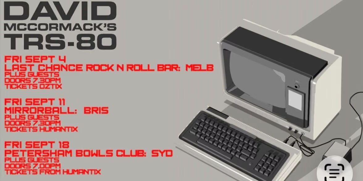 Dave McCormack's TRS80 + Stress of Leisure