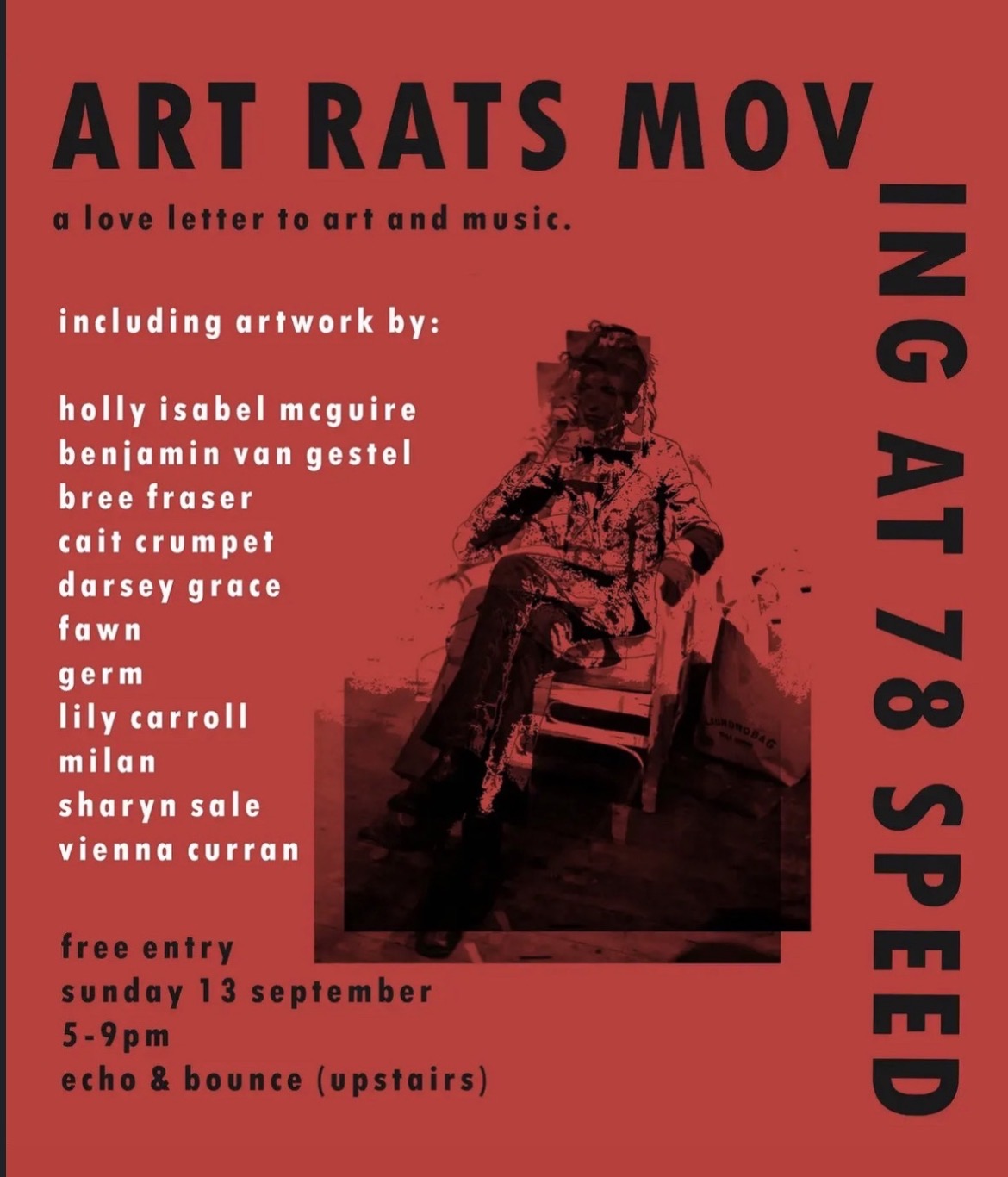 art rats moving at 78 speed (a love letter to art and music) (free)