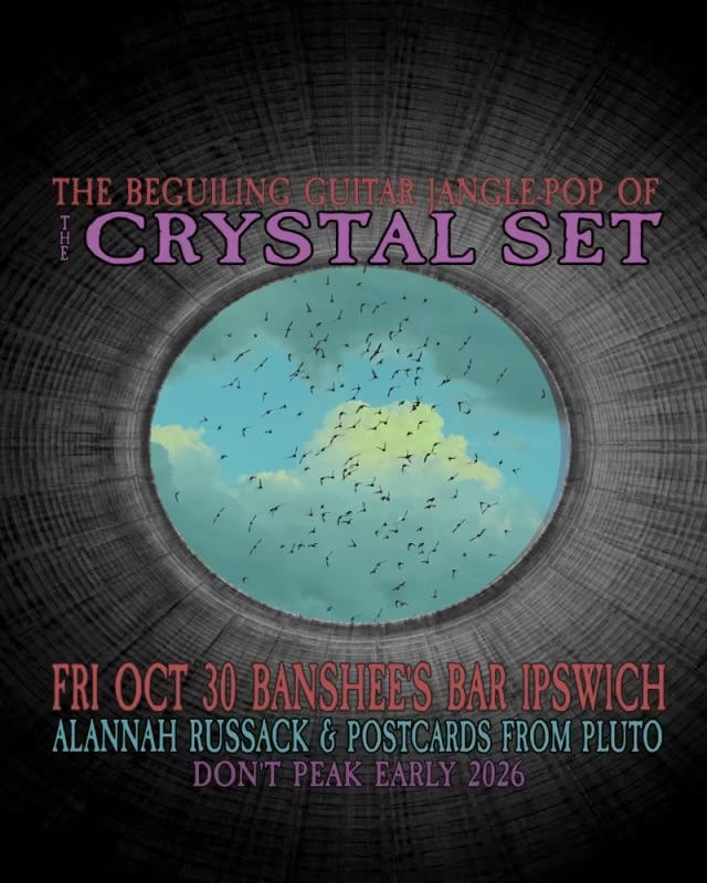 Banshees Bar Presents The Return of the Crystal Set with Alannah Russack and Postcards from Pluto