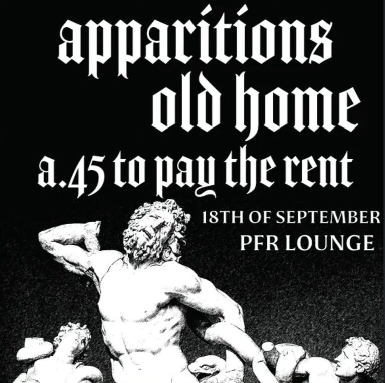 apparations, old home and a.45 to pay the rent ($5)