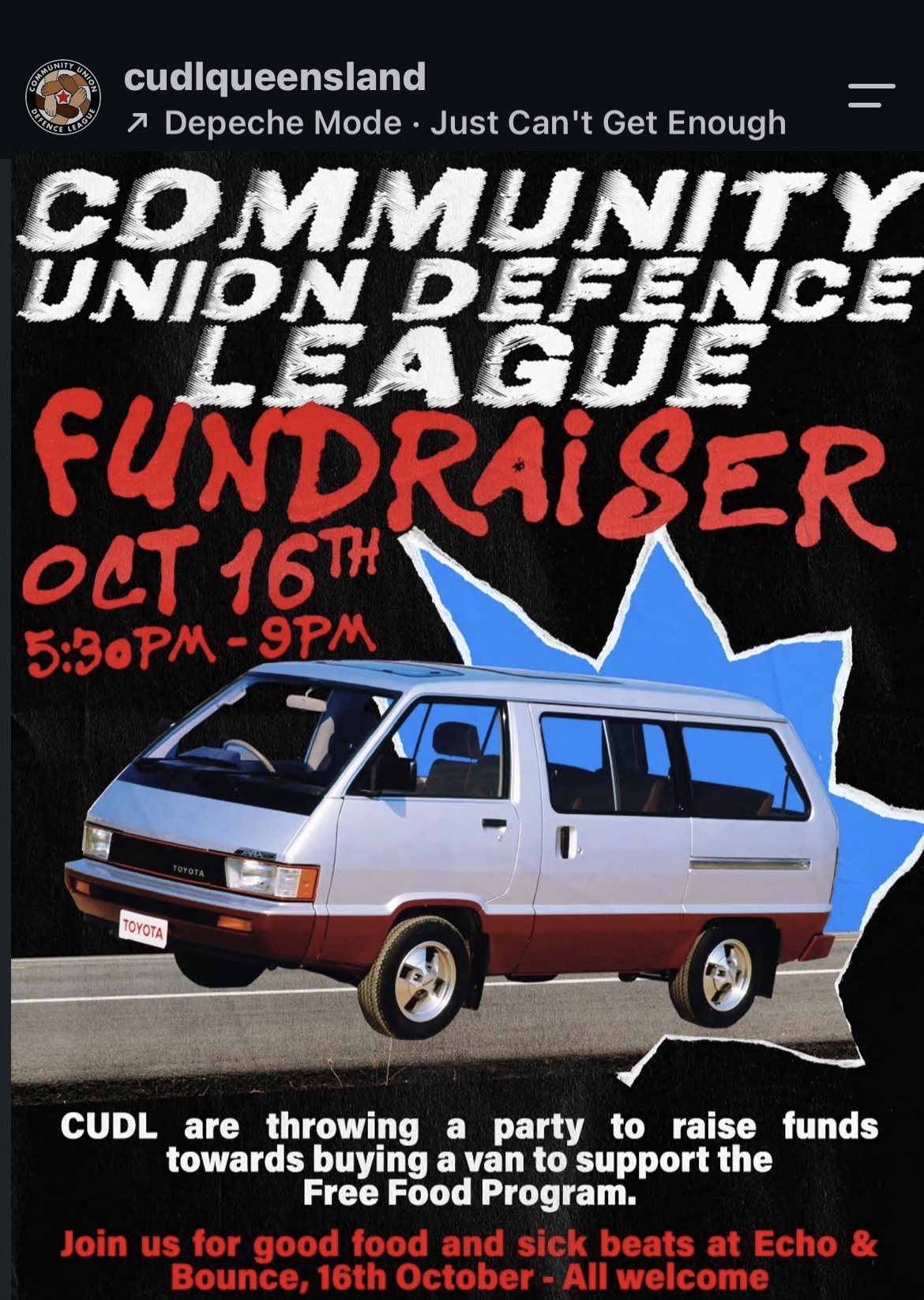 community union defence league fundraiser