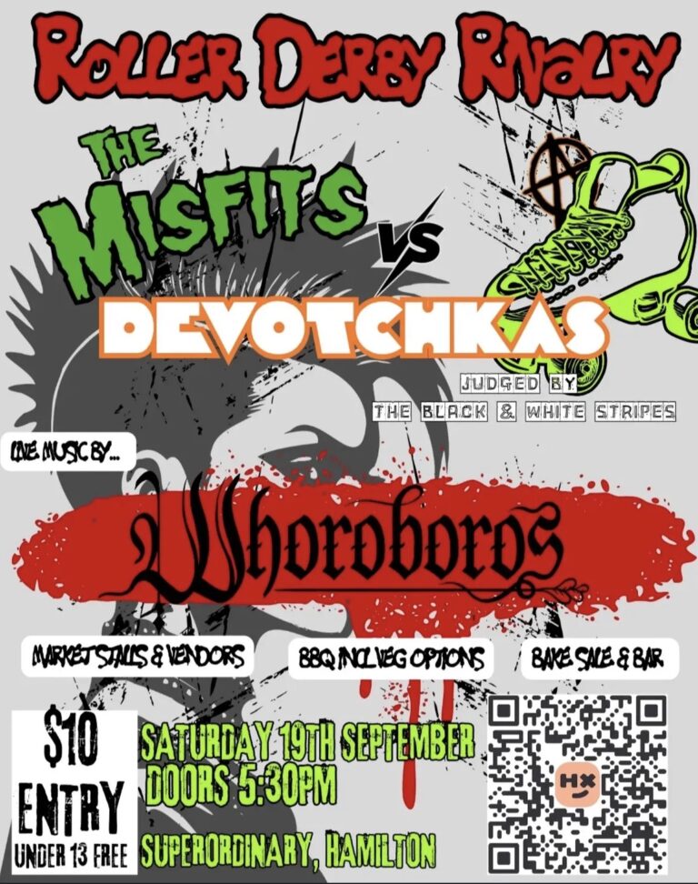 Roller Derby Rivalry: The Misfits v Devotchkas ft. Whoroboros