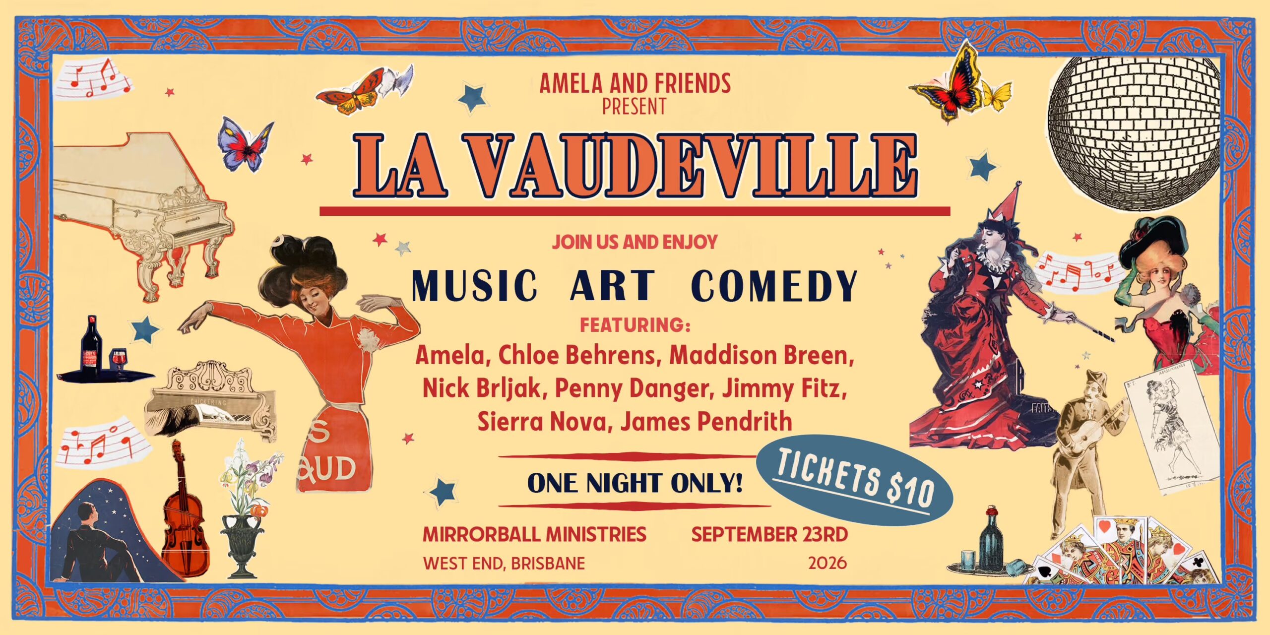 Amela & Friends Presents: La Vaudeville!
