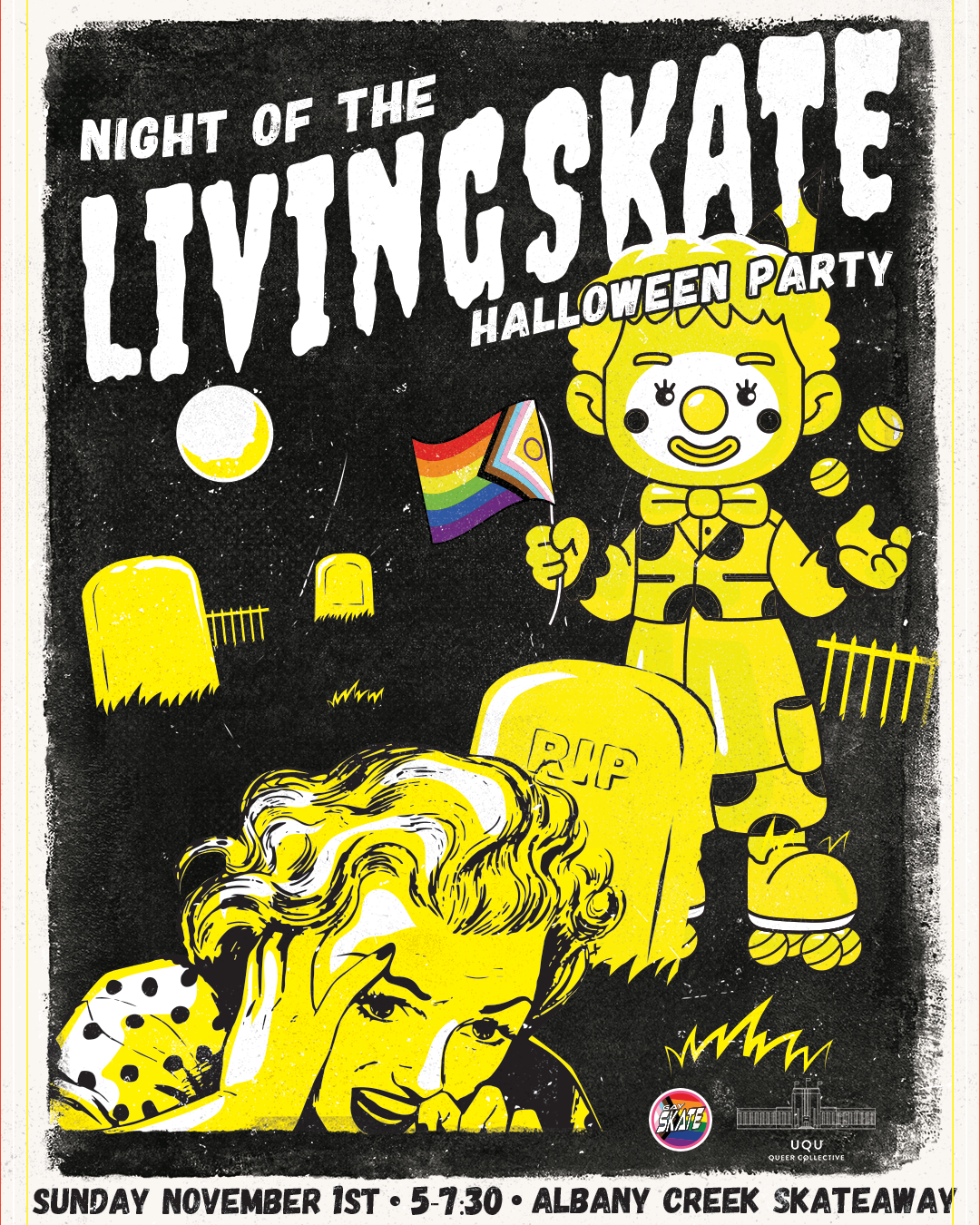 Night of The Living Skate Halloween Party