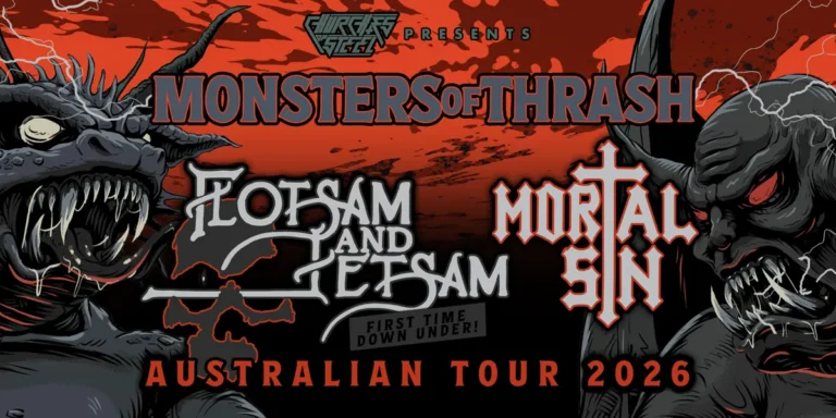 Churches of Steel presents FLOTSAM AND JETSAM (USA) + MORTAL SIN with Hidden Intent & Livewire