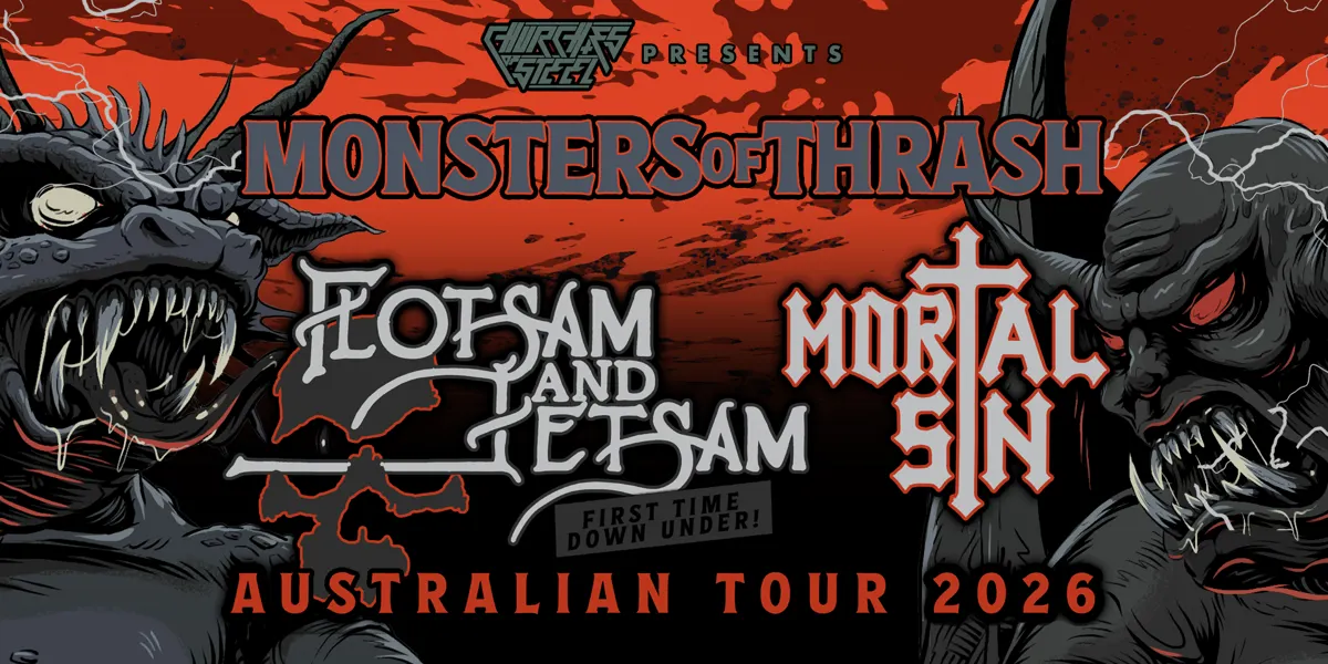 Churches of Steel presents FLOTSAM AND JETSAM (USA) + MORTAL SIN with Hidden Intent & Livewire