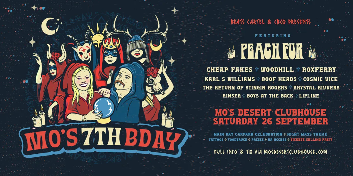 Beats Cartel and CBCo Presents MO'S 7TH BIRTHDAY (Main Day) *FINAL 80 TIX*