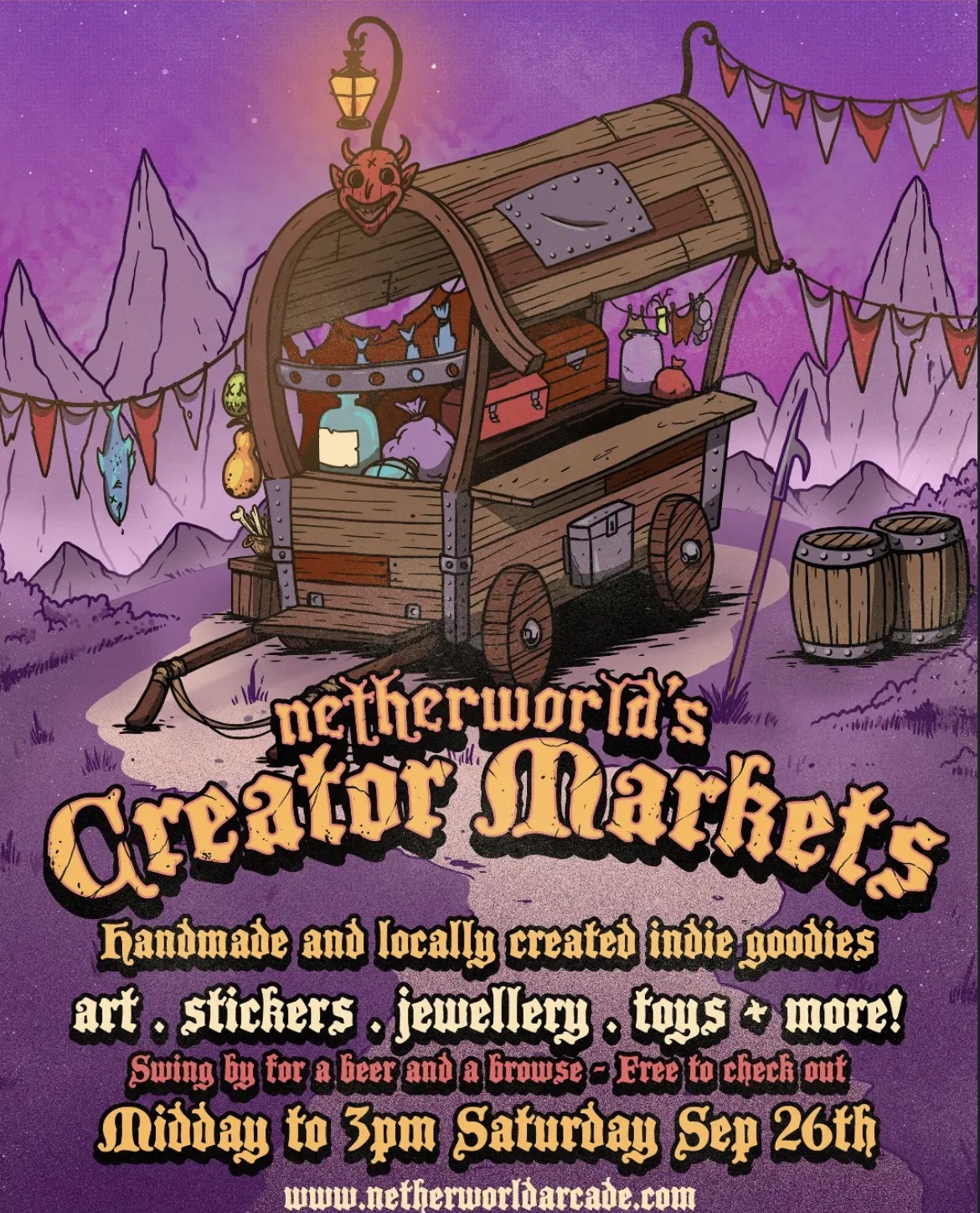 Netherworld’s Creator Markets (Free)