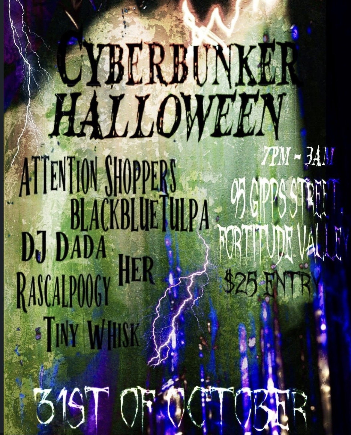 Halloween ft. Attention Shoppers, Blackbluetulpa, Her, DJ Dada, Rascalpoogy and Tiny Whisk