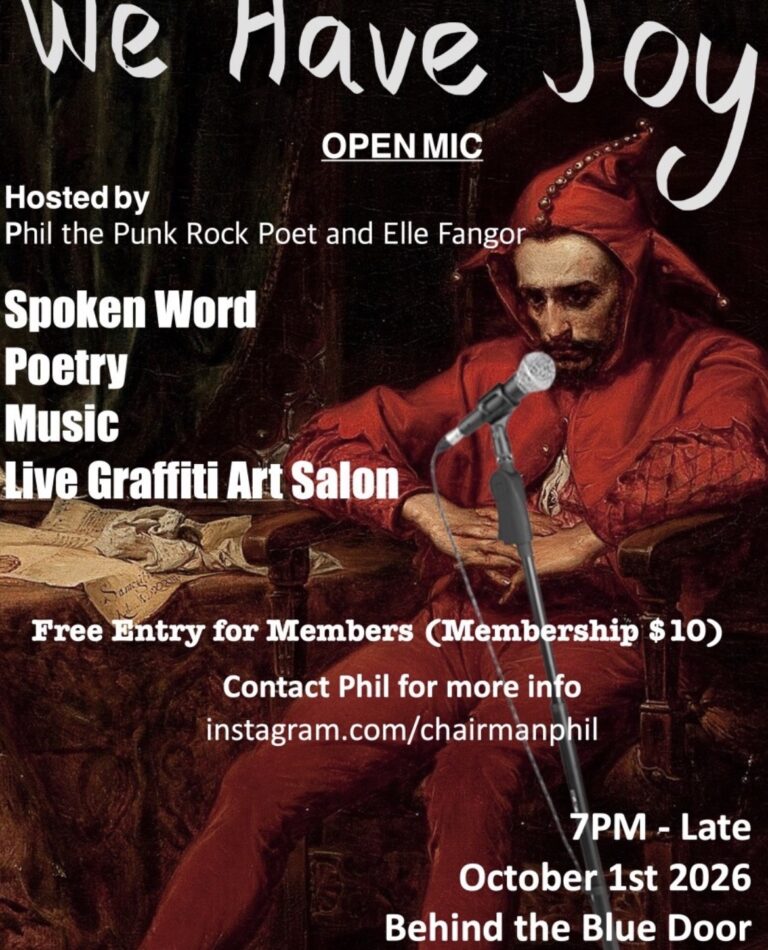 We Have Joy (Poetry Open Mic)