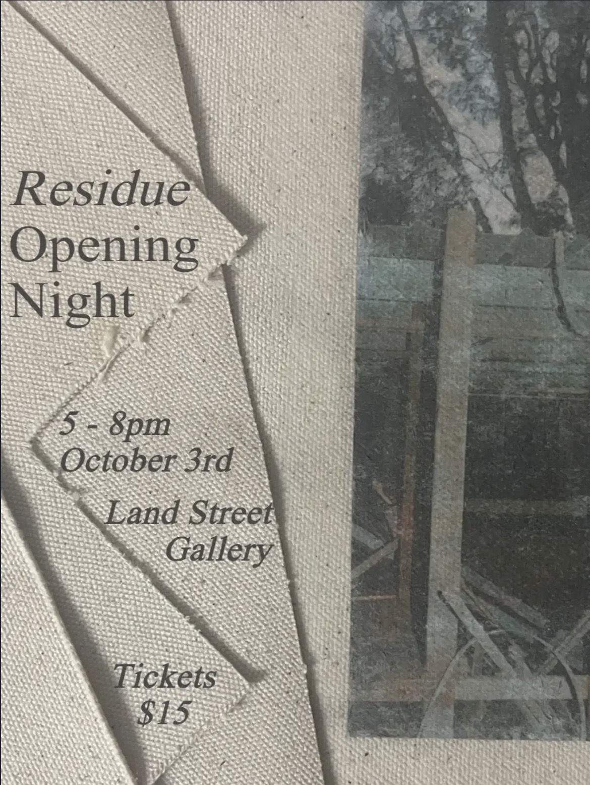 Residue Opening Night