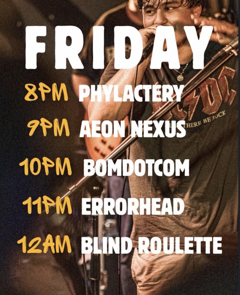 Blind Roulette, Errorhead, Bomdotcom, Aron Nexus and Phylactery (Free)