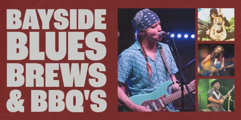 Cleveland Sands Hotel presents BAYSIDE BLUES, BREWS & BBQ'S feat: 8 Ball Aitken and band, Sam Buckley, Olivia Ruth, Gwyn Ashton (UK) and the All Star Jam set