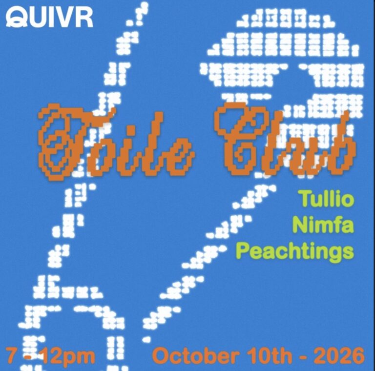 Toile Club ft. Tullio, Nimfa, and Peachtings (Free)
