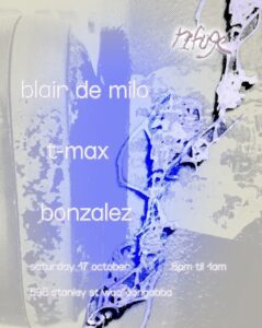 refuge presents: blair de milo, t-max and bonzalez