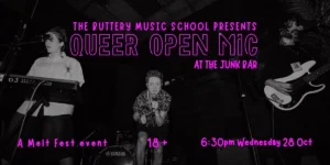The Buttery Music School presents The Buttery Queer Open Mic (18+)