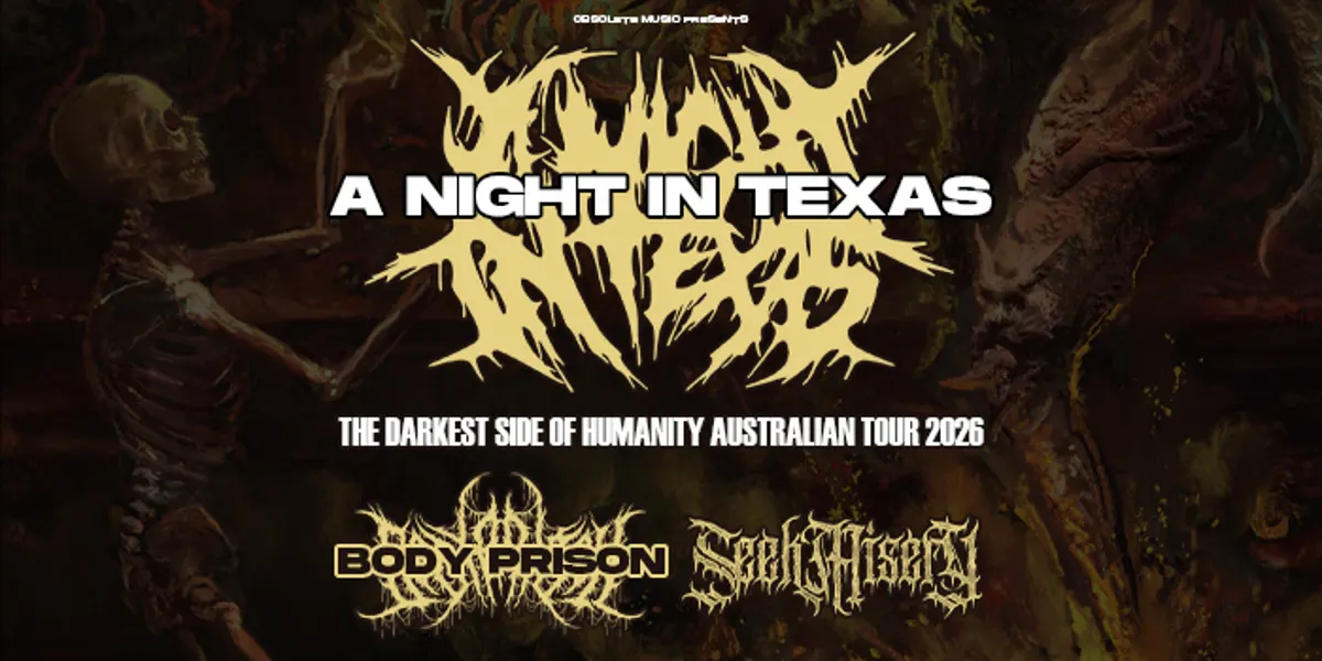 Obsolete Music A Night In Texas "The Darkest Side Of Humanity" East Coast Tour Body Prison, Seek Misery, Local Support