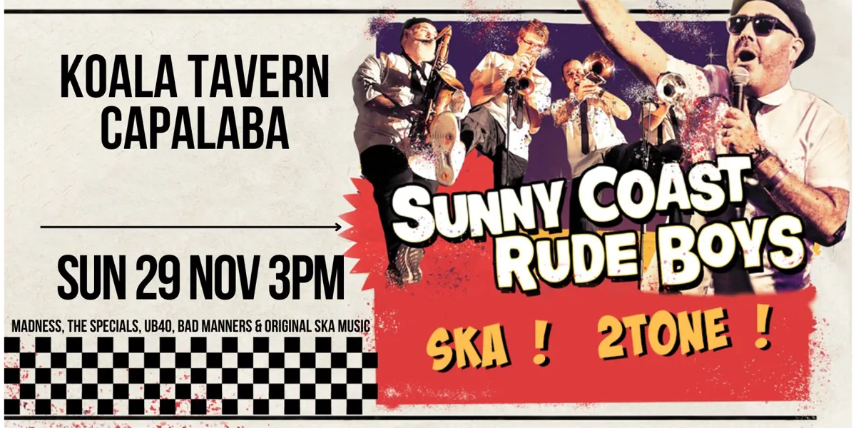 Sunny Coast Rude Boys at Koala Tavern